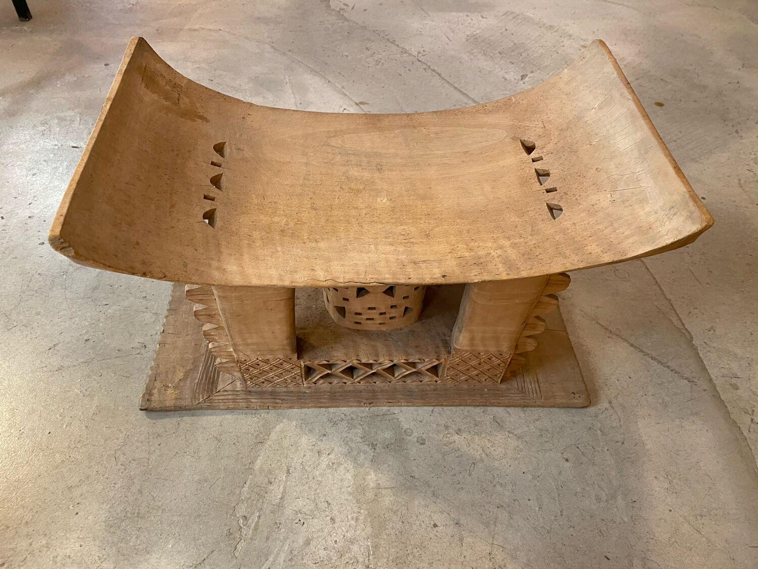 Ancient Ashanti Ghana Royal Stool