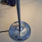 Lampe de bureau en chrome des années 60