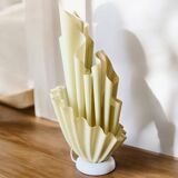 Resin table lamp by GIORGIA JACOB, French design, 1970s/80s