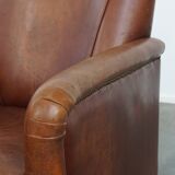 Sheepskin Art Deco Armchair