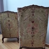 Pair of old-style armchairs