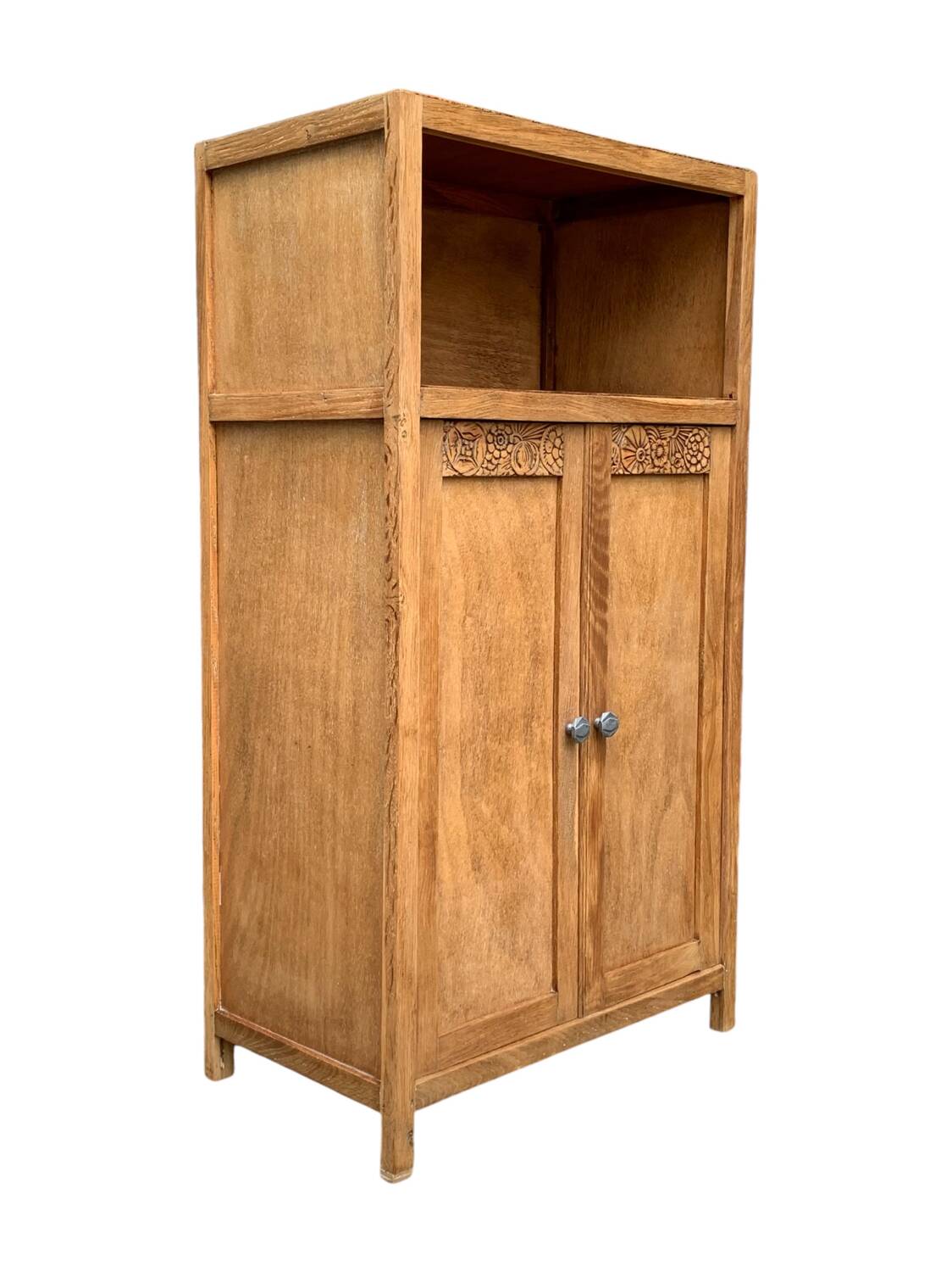 Buffet parisien art déco bois brut 1930