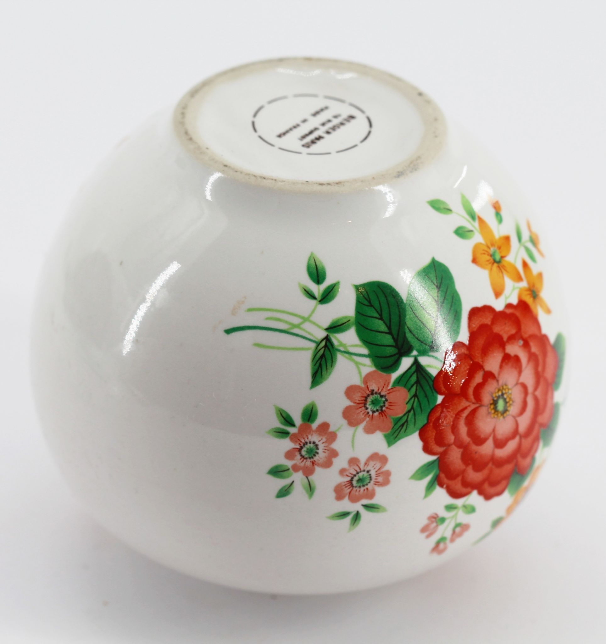 Vase fleur ancien en céramique