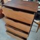 Wooden chest of drawers