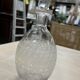 Engraved crystal decanter