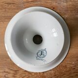 Compotier pedestal in earthenware Moulin des Loups & Hamage, Lauriers model