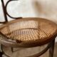 Fauteuil canné et bois courbé