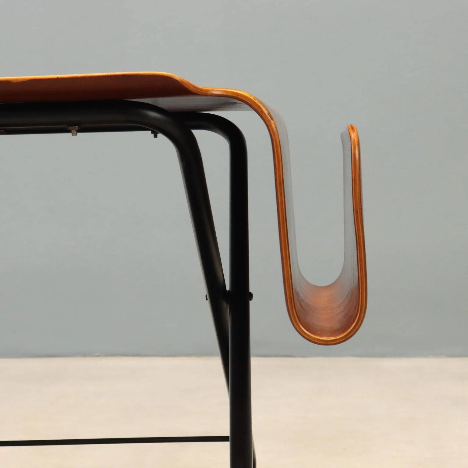 1950s coffee table by Industria Legni Curvati