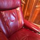 Scandinavian reclining relax armchair in Anderssons leather