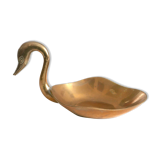 Brass “swan” pocket tray, 1960s