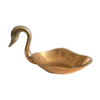 Brass “swan” pocket tray, 1960s