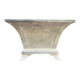 Cast iron jardiniere grey planter