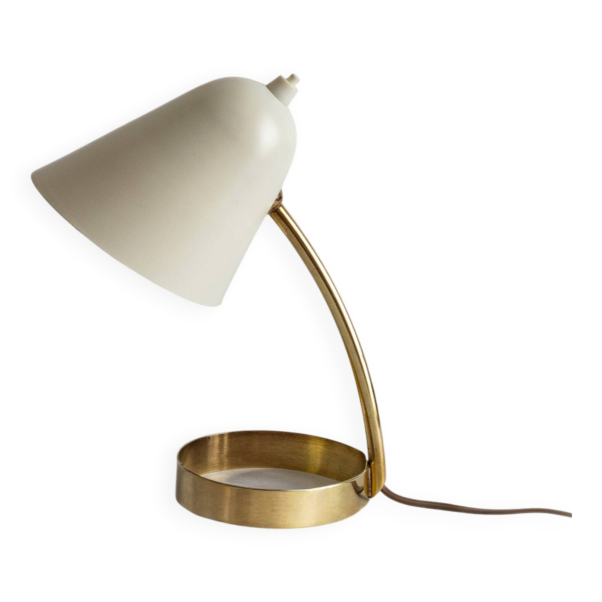 Small brass cocotte lamp – 1950s
