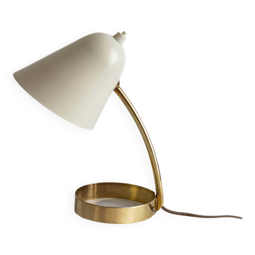 Petite lampe cocotte en laiton – Années 50