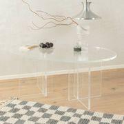 Acrylic glass coffee table