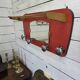 Vintage wall coat rack from the 60s
