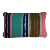 Vintage turkish kilim cushion cover 30x50cm
