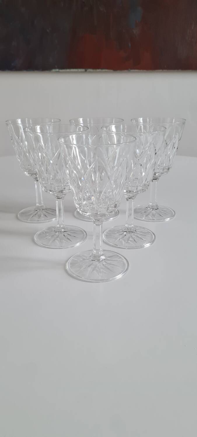 Set de 6 verres à vin