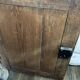 Old low buffet 2 doors in natural wood
