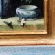 Nature morte, huile sur panneau, Jan Van Hoof