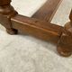 Pair of Antique Oak Benches with Turned Legs