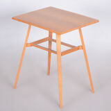 Mid century table made in 1960s czechia, designed by ludvik volák