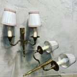 Set of 2 wall lights 1950/60