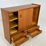 Buffet bar showcase of the 50s - 60s