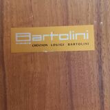 Living Teak solid vintage design Luigi Bartolini