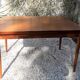 Table extensible en teck