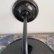 Vintage wall lamp in black enamelled sheet metal electrified to nine