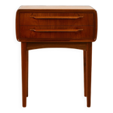 Teak night stand by Johannes Andersen for CFC Silkeborg