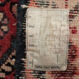 Handmade Persian carpet Tuiserkan 219x129cm