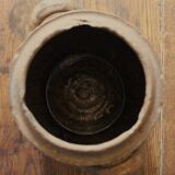 Vase Terracotta pot two handles handcrafted