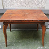 Old wooden leaf table