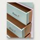 Vintage 1950s compass foot chest of drawers