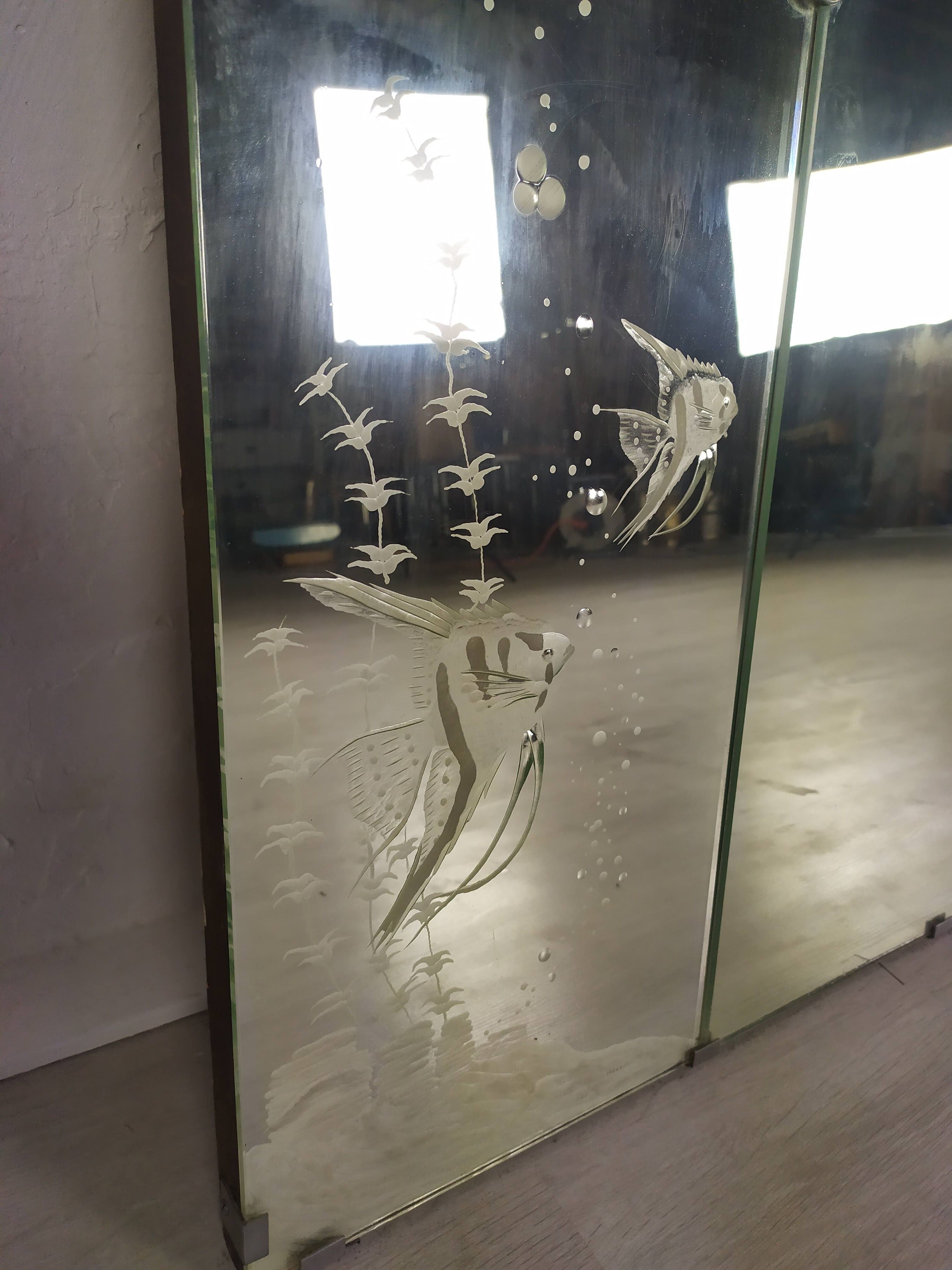 Mirror art deco 100x231cm