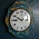 Horloge vintage pendule murale "Odo"