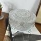 Round wall light ceiling fixture transparent glass vintage antique lamp