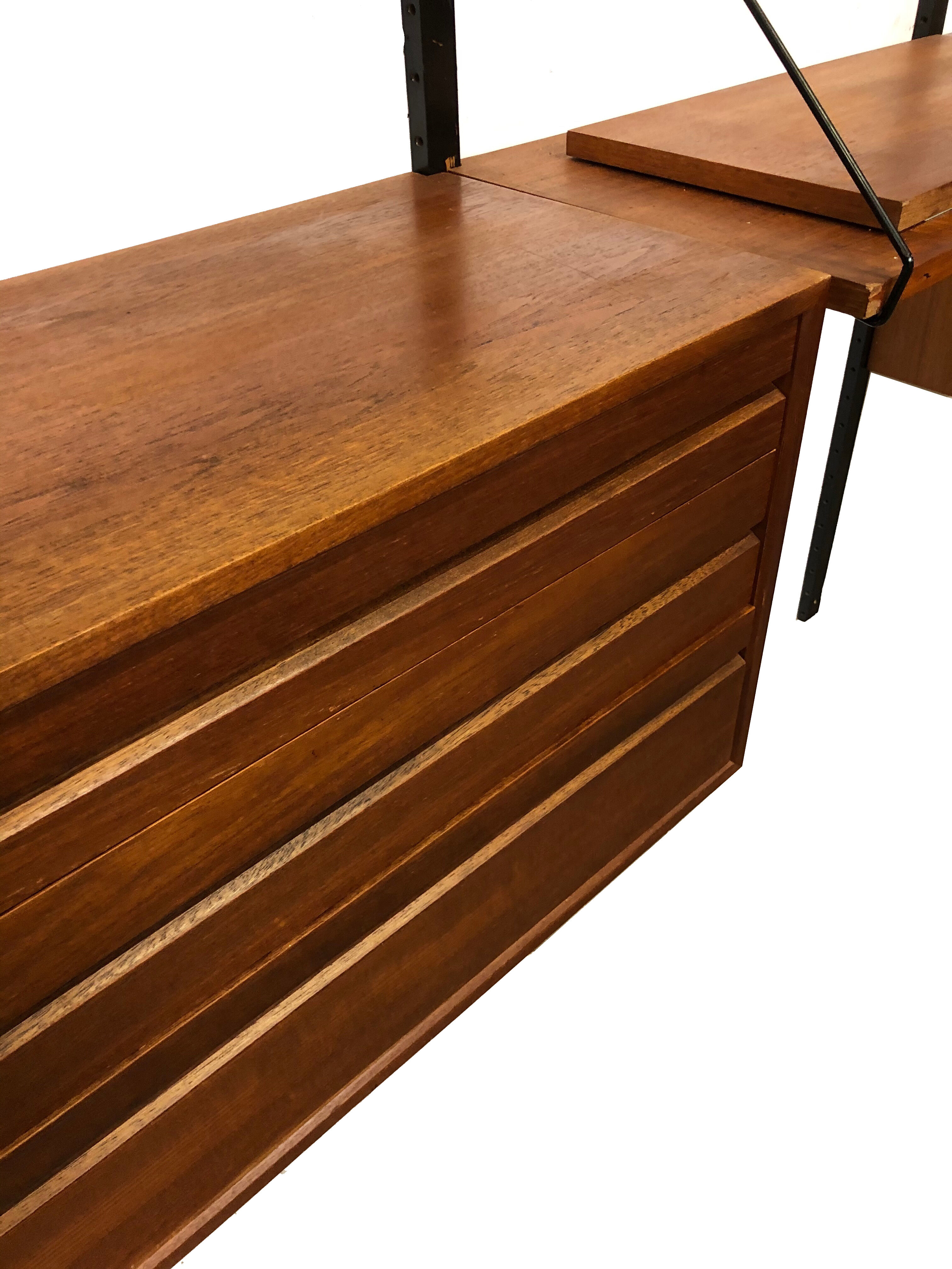 Wall shelf Poul Cadovius Royal System