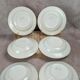 Set of 6 vintage blue Castellania deep plates.