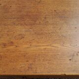 Oak farmhouse table 6 feet 2 drawers 200cm