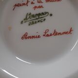pot in Limoges signed Annnie Lestennet. Hand painted.