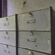 Antique clamshell Cabinet
