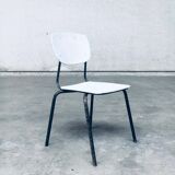 Industrial Dutch Stacking Chairs, 1960s, Set of 10