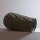 Exceptional vintage dented decor brutalist umbrella stand