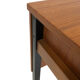 Desk of the 60 years with teak top, dutch