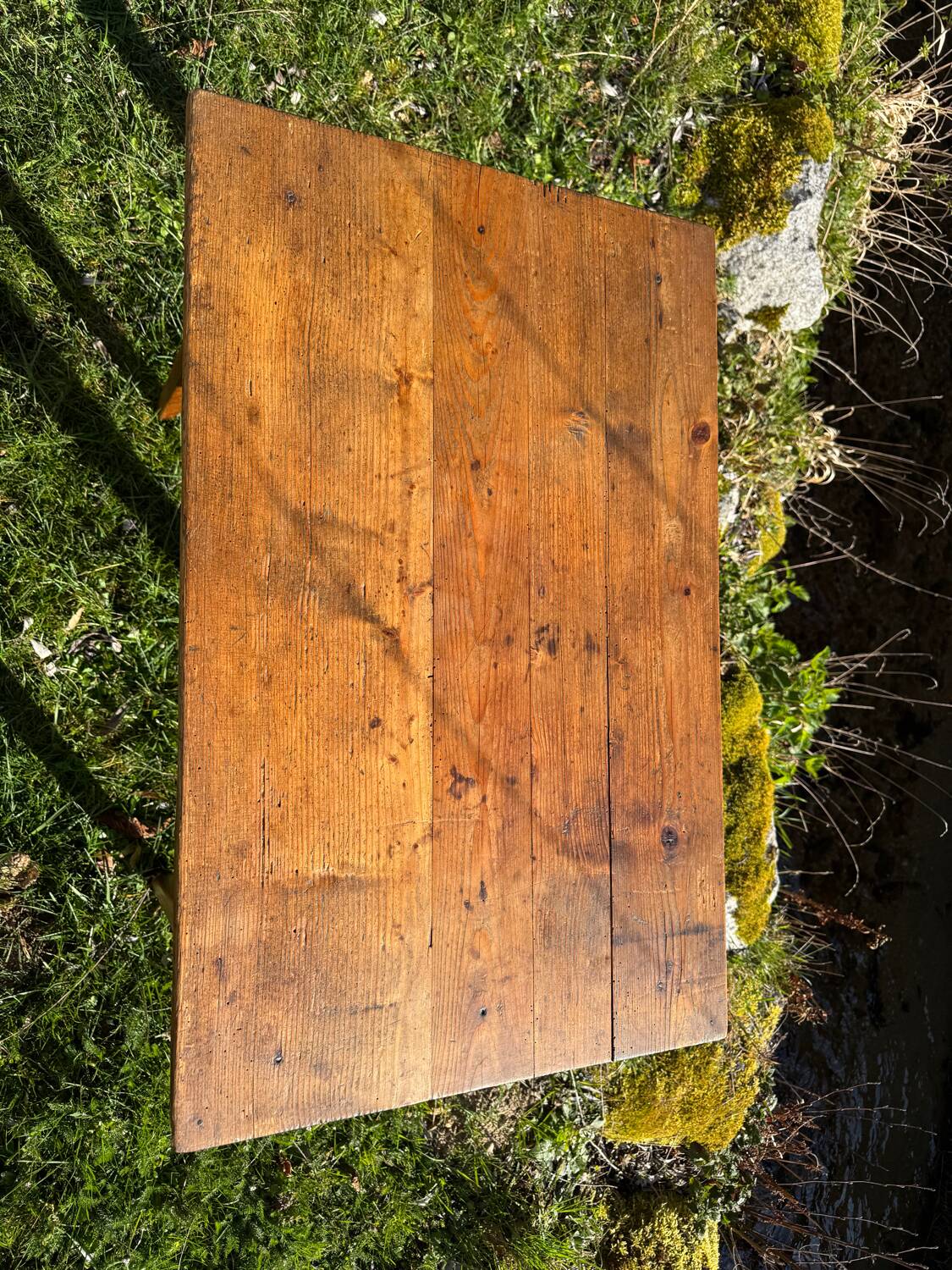 Table de ferme ancienne Auvergne XX siècle