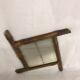 Old bamboo mirror 60 - 42x42cm