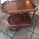 Rolling bar table